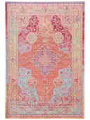 Tapis Visconti Multicouleur/Orange