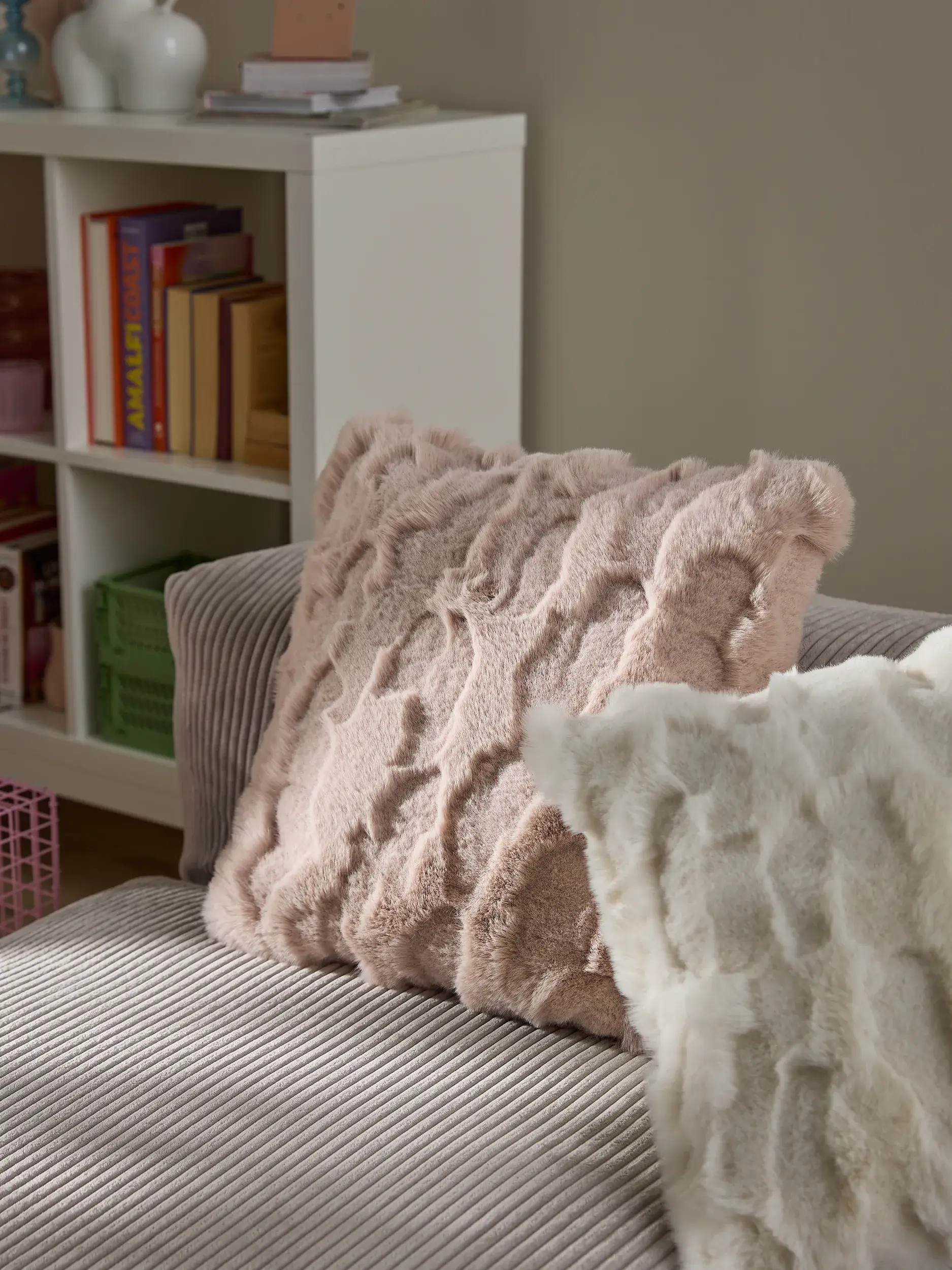 Copricuscino Immy Fucsia im Design Designanimale aus 100% Poliestere von benuta POP