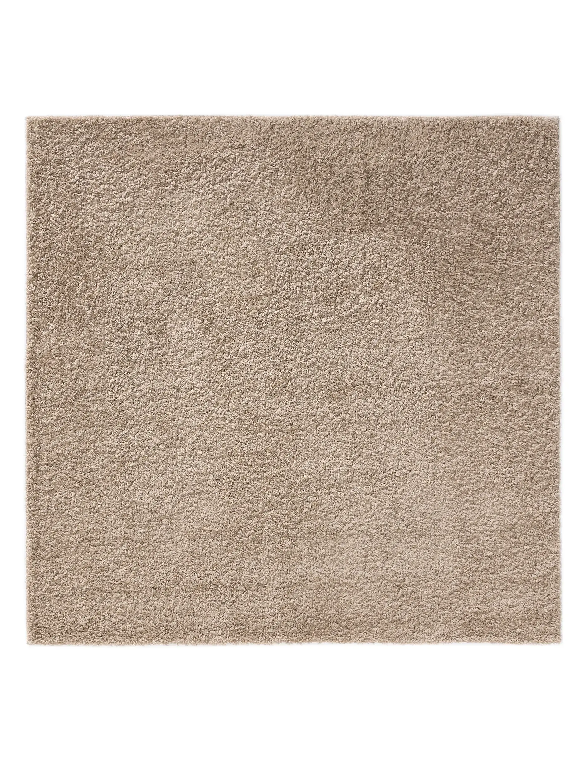Rug made of 100% Polypropylen in Beige with a 100% Polypropylen high pile by benuta Basic