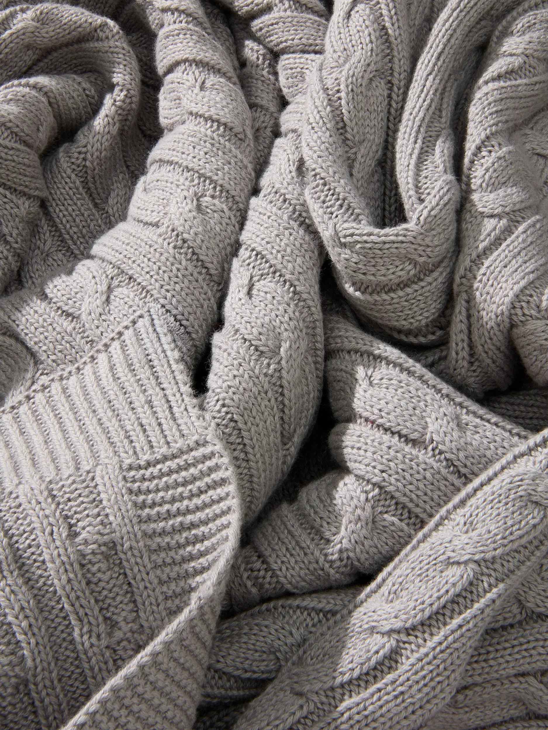 Coperta natalizia Classic Grigio di benuta