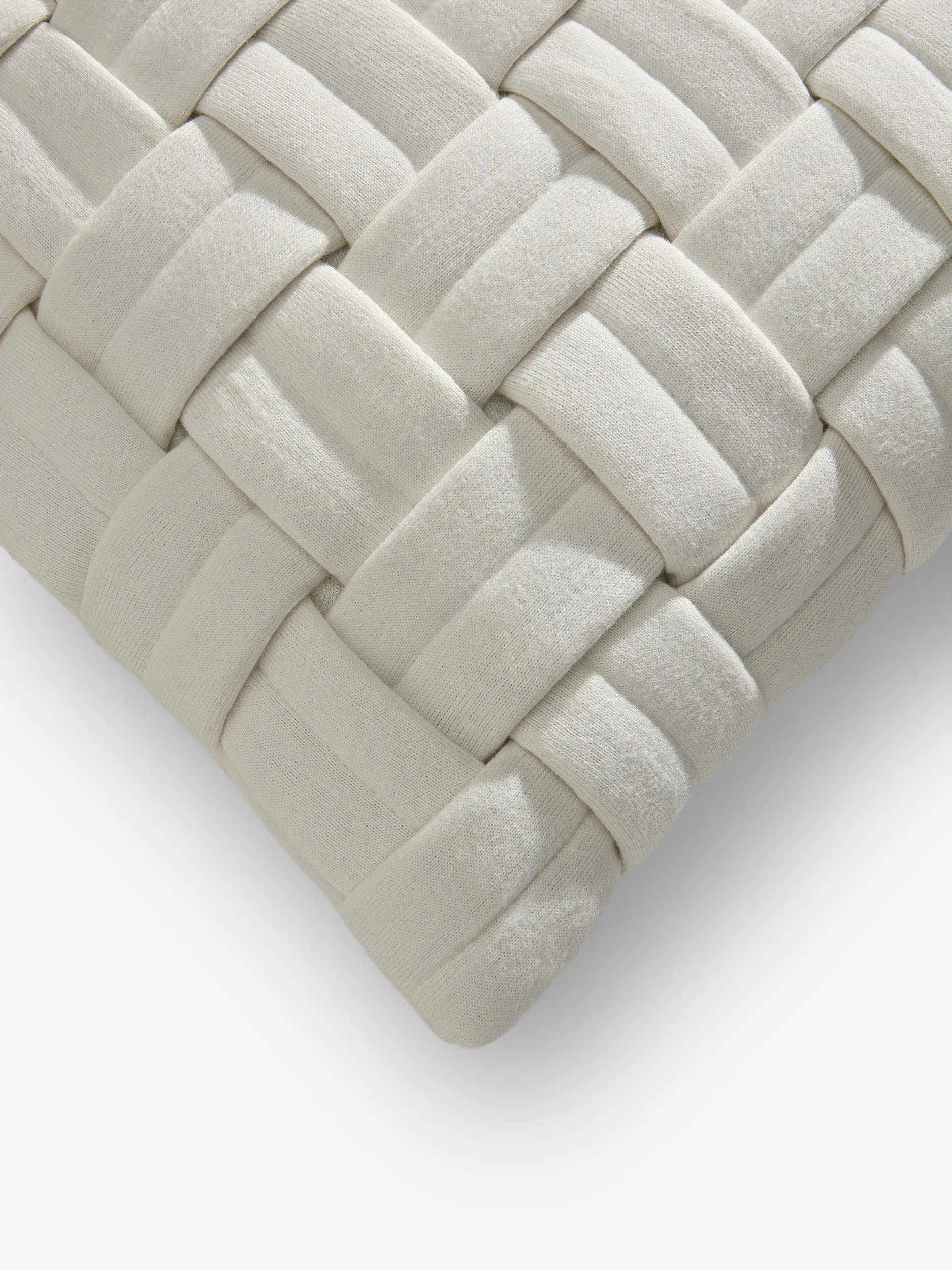 Kussen Veve Beige van benuta Pure