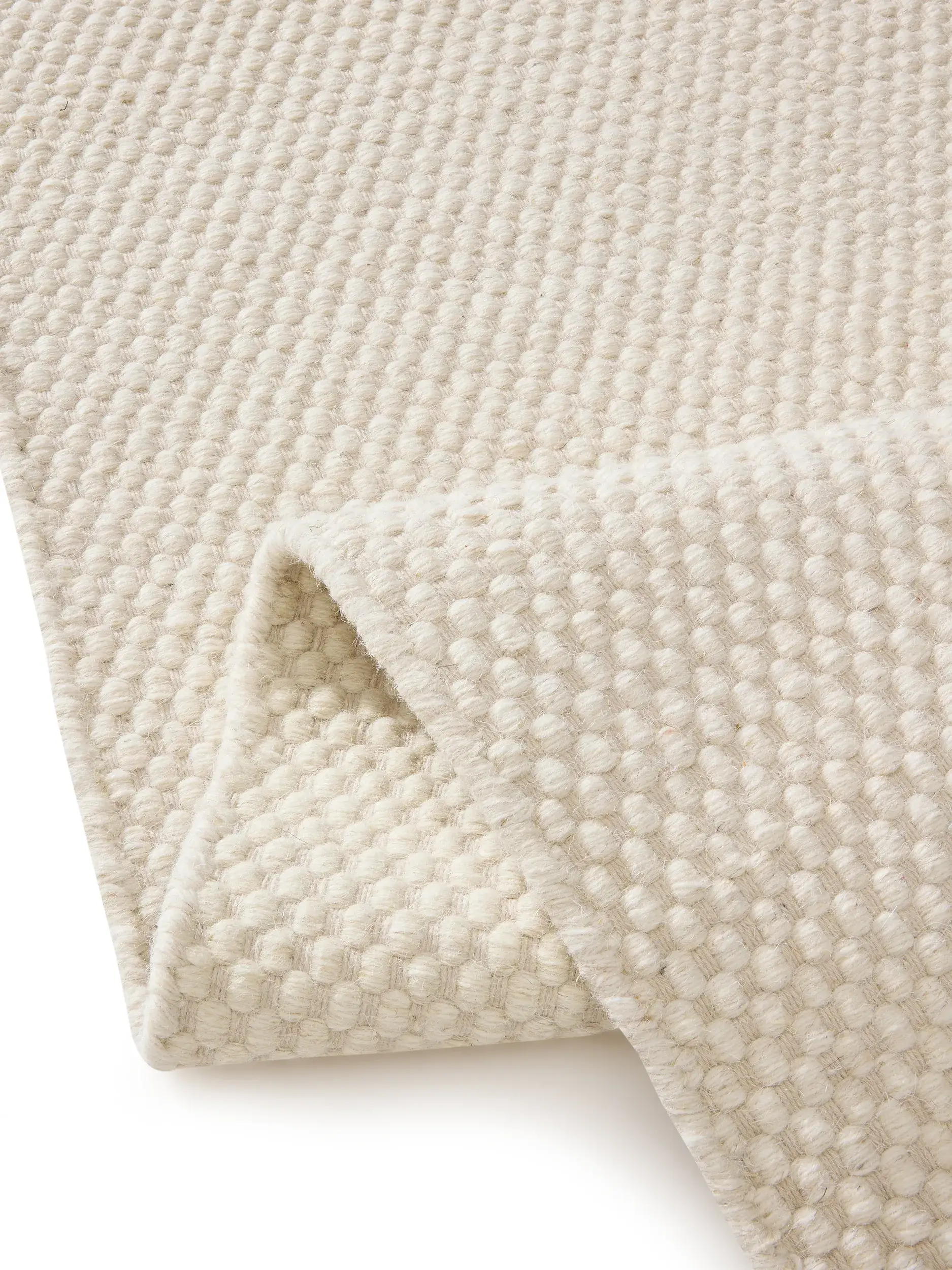 Teppich Rocco aus 80% Wolle, 20% Baumwolle in  von benuta Pure