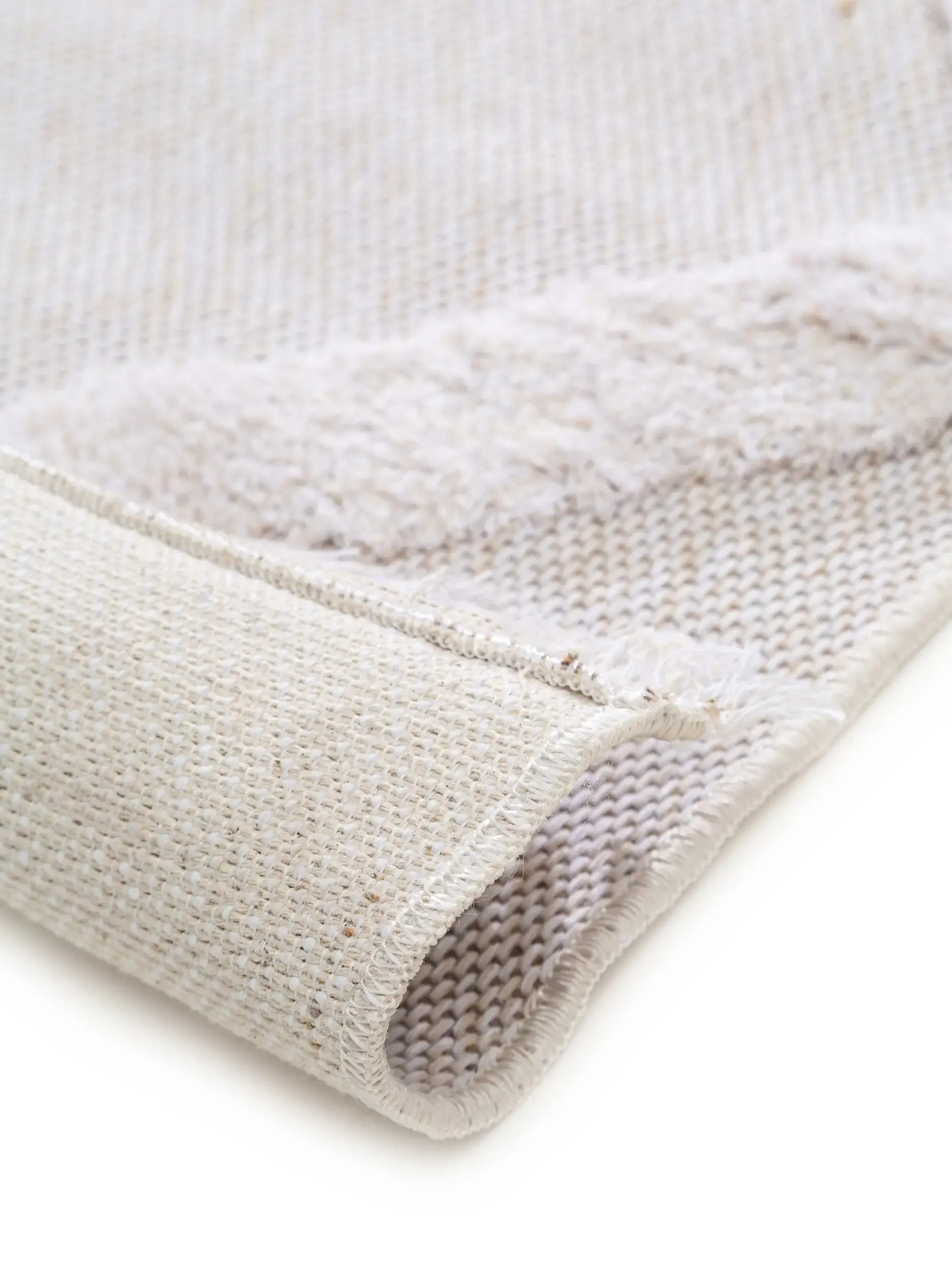 Teppich Oslo aus 100% Baumwolle in Beige von benuta Pop