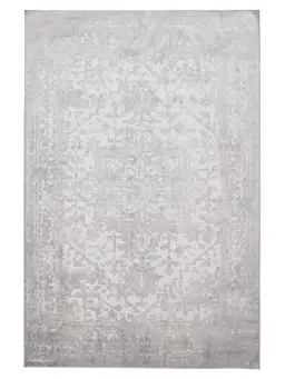 Waschbarer Teppich Miray Grau