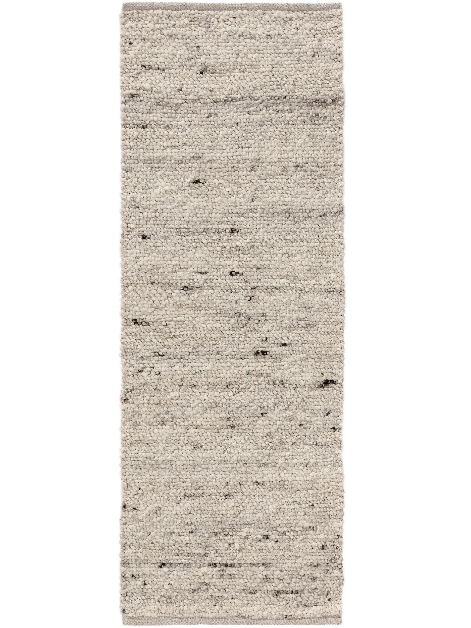 Wollteppich Finn Ivory Hellgrau von 