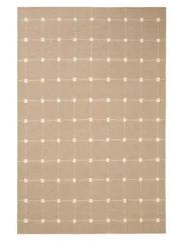 Wollteppich Grady Beige