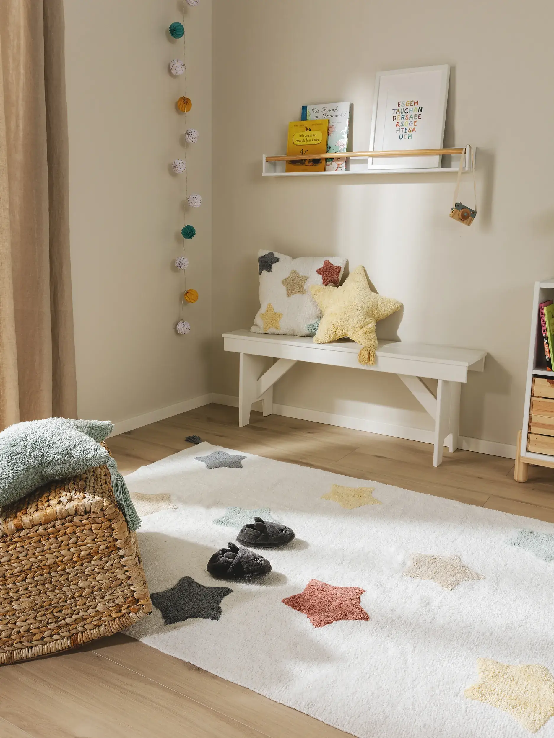 Tapis en 100% Coton en Multicouleur avec une pile de 100% Coton de hauteur de Lytte