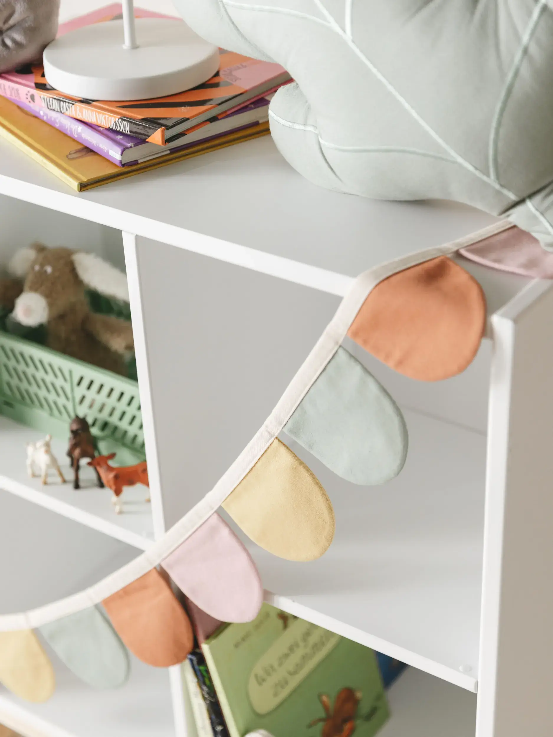 Decorazione per pareti Hana Multicolor in Floreale-ontwerp van 100% Cotone door Lytte