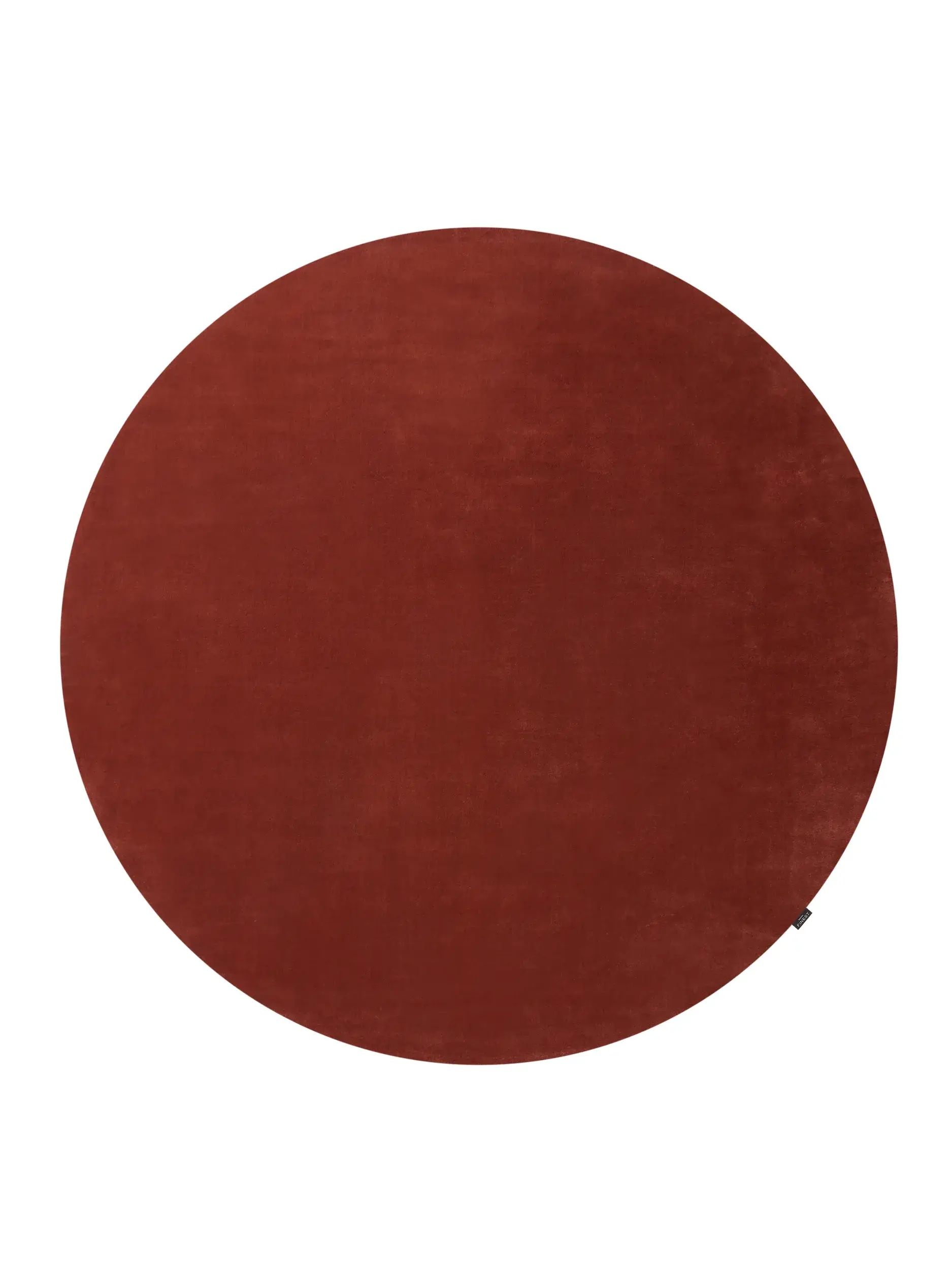 Teppich Mono aus 100% Baumwolle in Rot von benuta