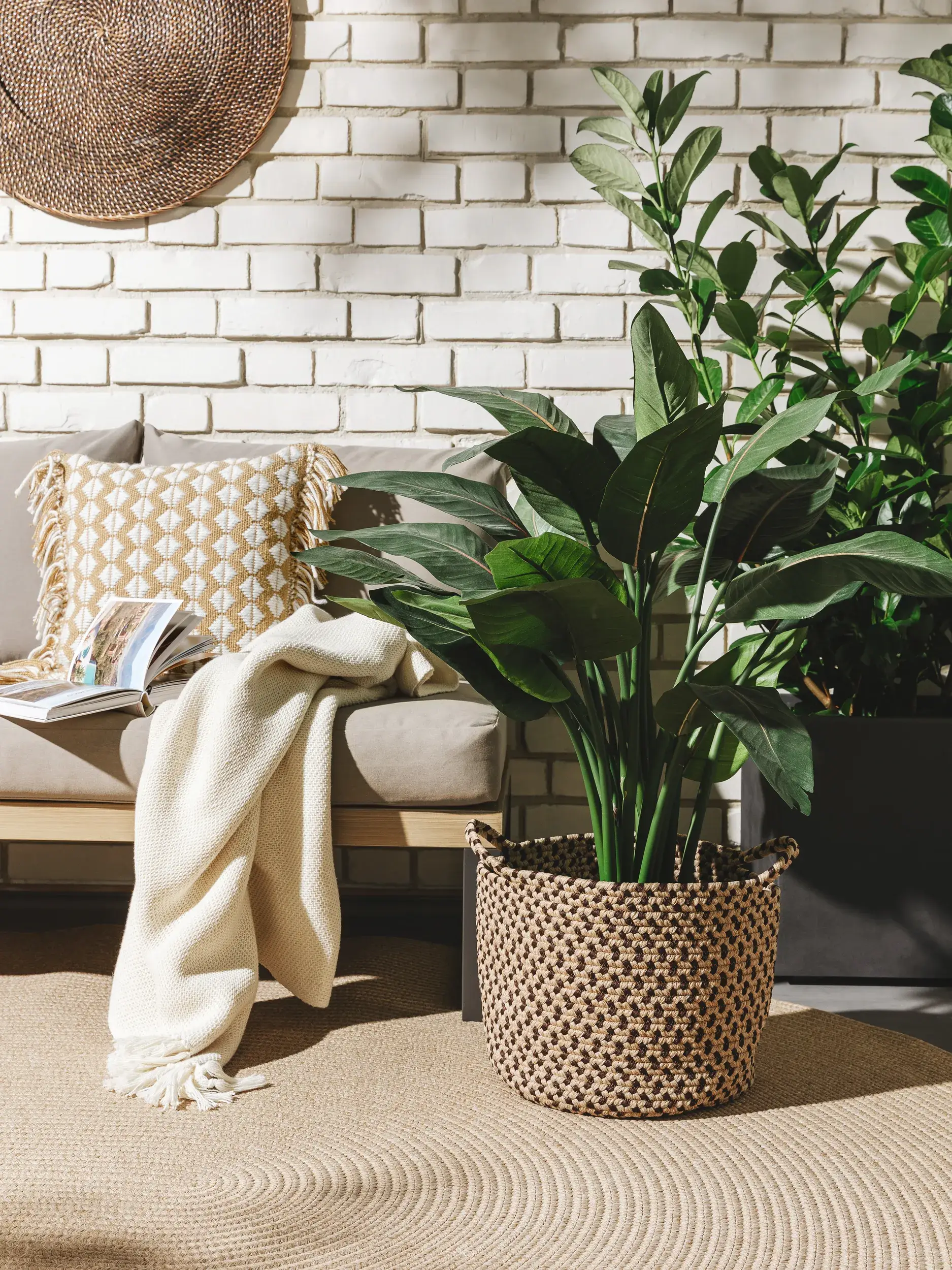 Korb Nandi Beige/Braun von 
