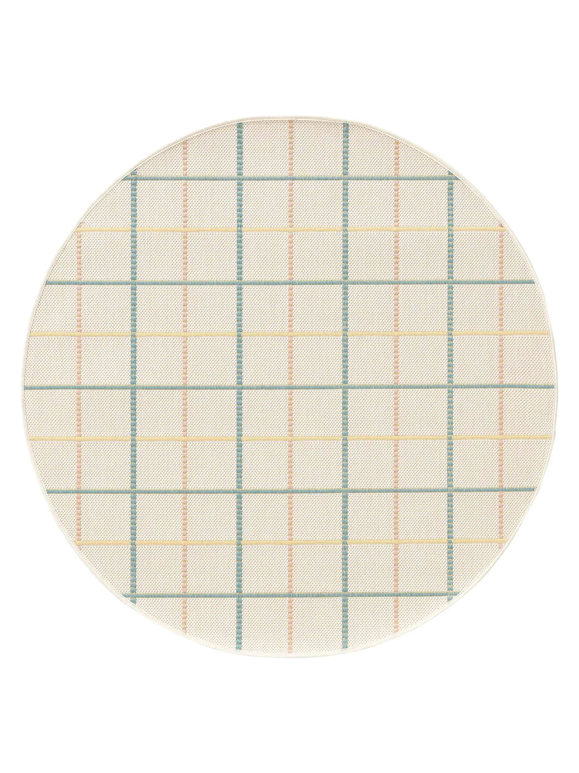 In- & Outdoor-Teppich rund Sunny Multicolor von 