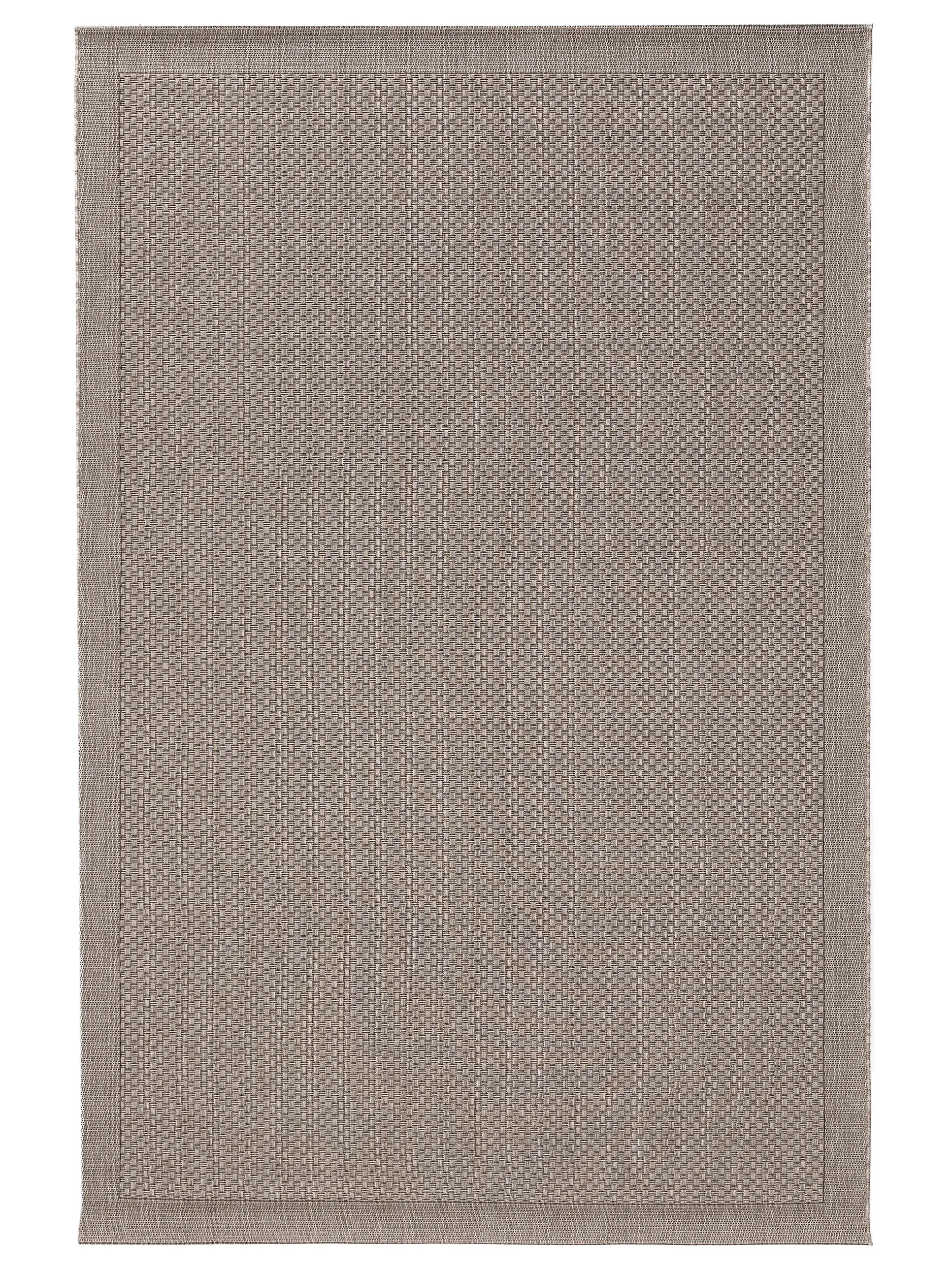 Rug made of 100% Polypropylen in Grau with a 100% Polypropylen high pile by benuta Nest