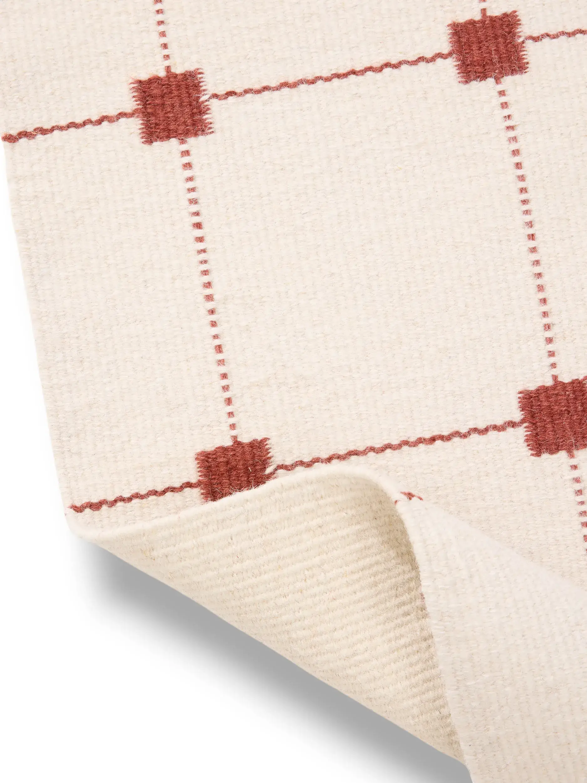 Teppich aus 100% Wolle in Beige mit 100% Wolle hohem Flor von benuta Pure