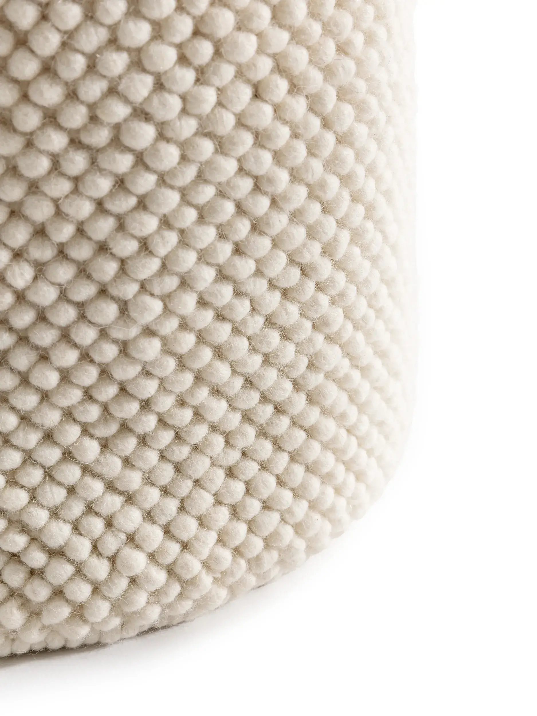 Korb Beads Cream im Design  aus  von benuta Pure