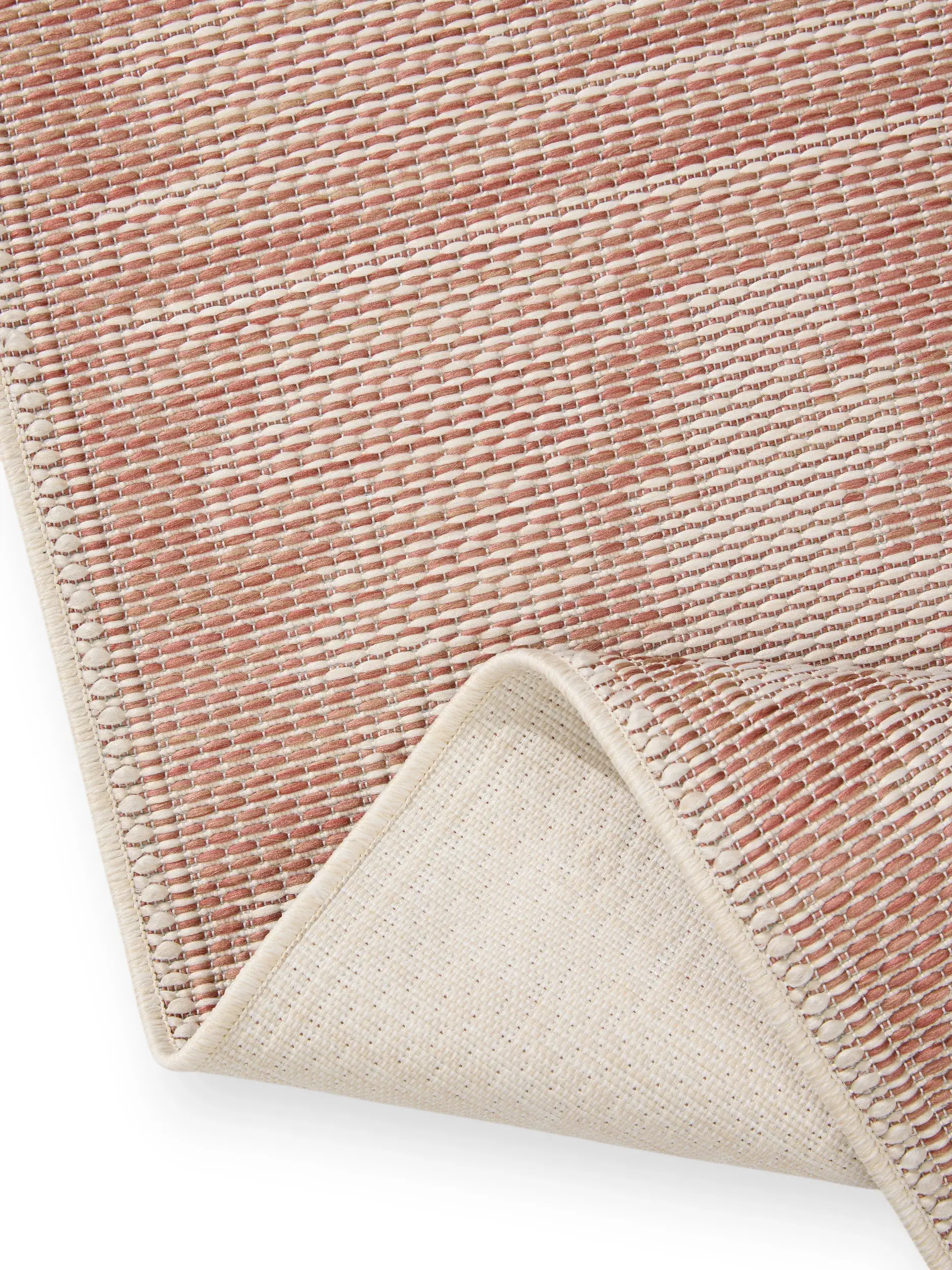 Rug made of 100% Polypropylen in Brown with a 100% Polypropylen high pile by benuta Nest