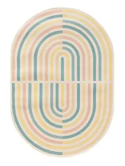 Alfombra de exterior & interior Candy Multicolor
