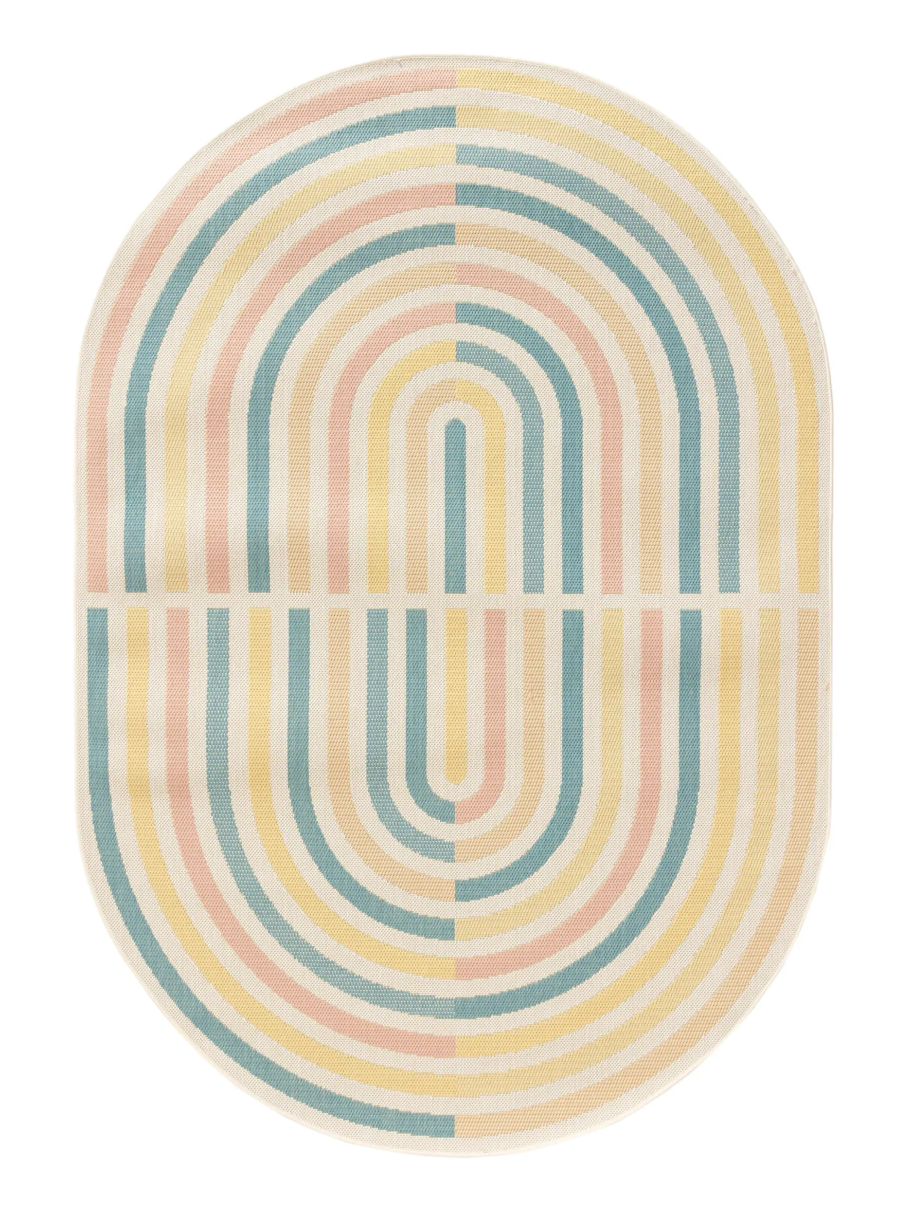 In- & Outdoor-Teppich Candy Multicolor von 