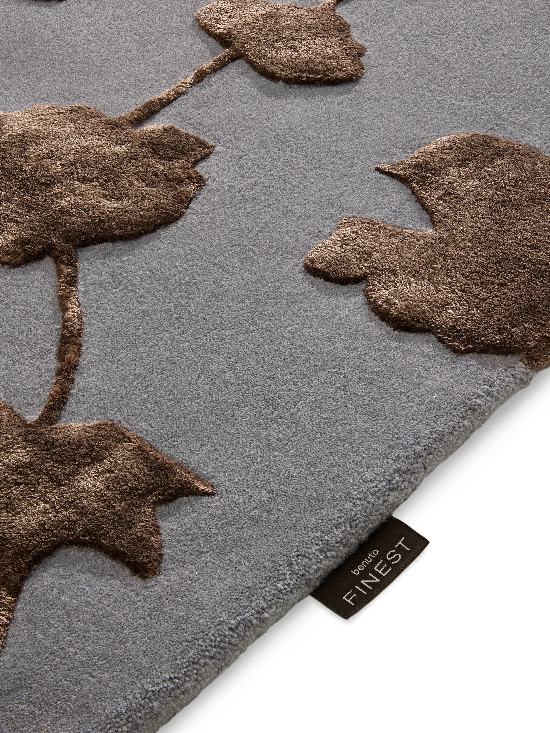 Tapis Alice en 80% Laine (50% de Nouvelle-Zélande), 20% Lyocell (TENCEL™) en  de benuta Finest