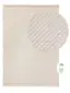 Teppich aus recyceltem Material Kiah Cream