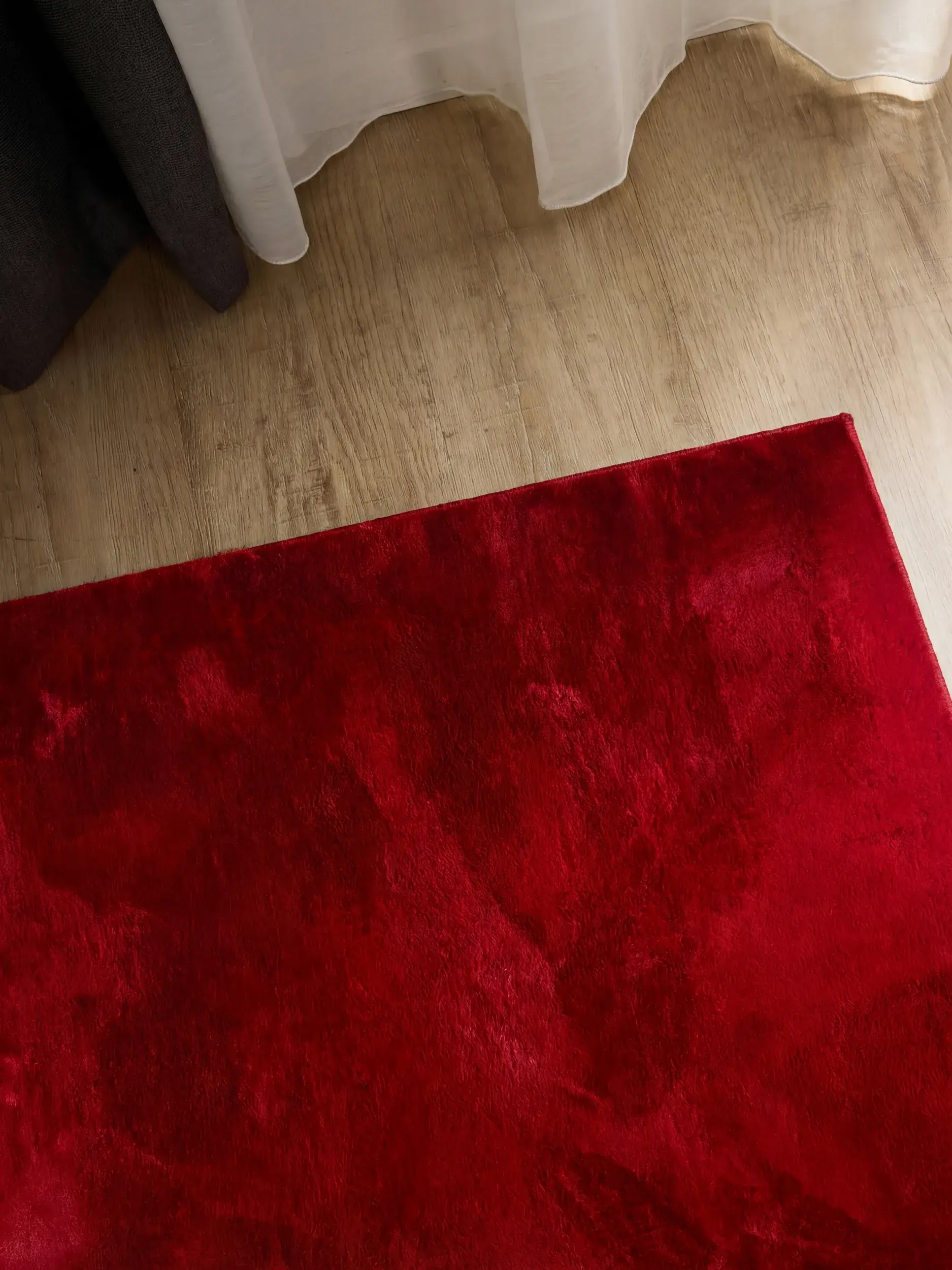 Teppich Furry aus 100% Polyester in  von benuta Basic