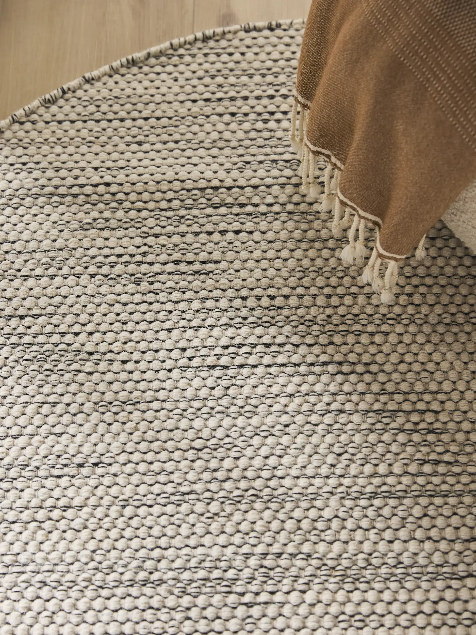 Teppich Rocco aus 80% Wolle, 20% Baumwolle in  von benuta Pure