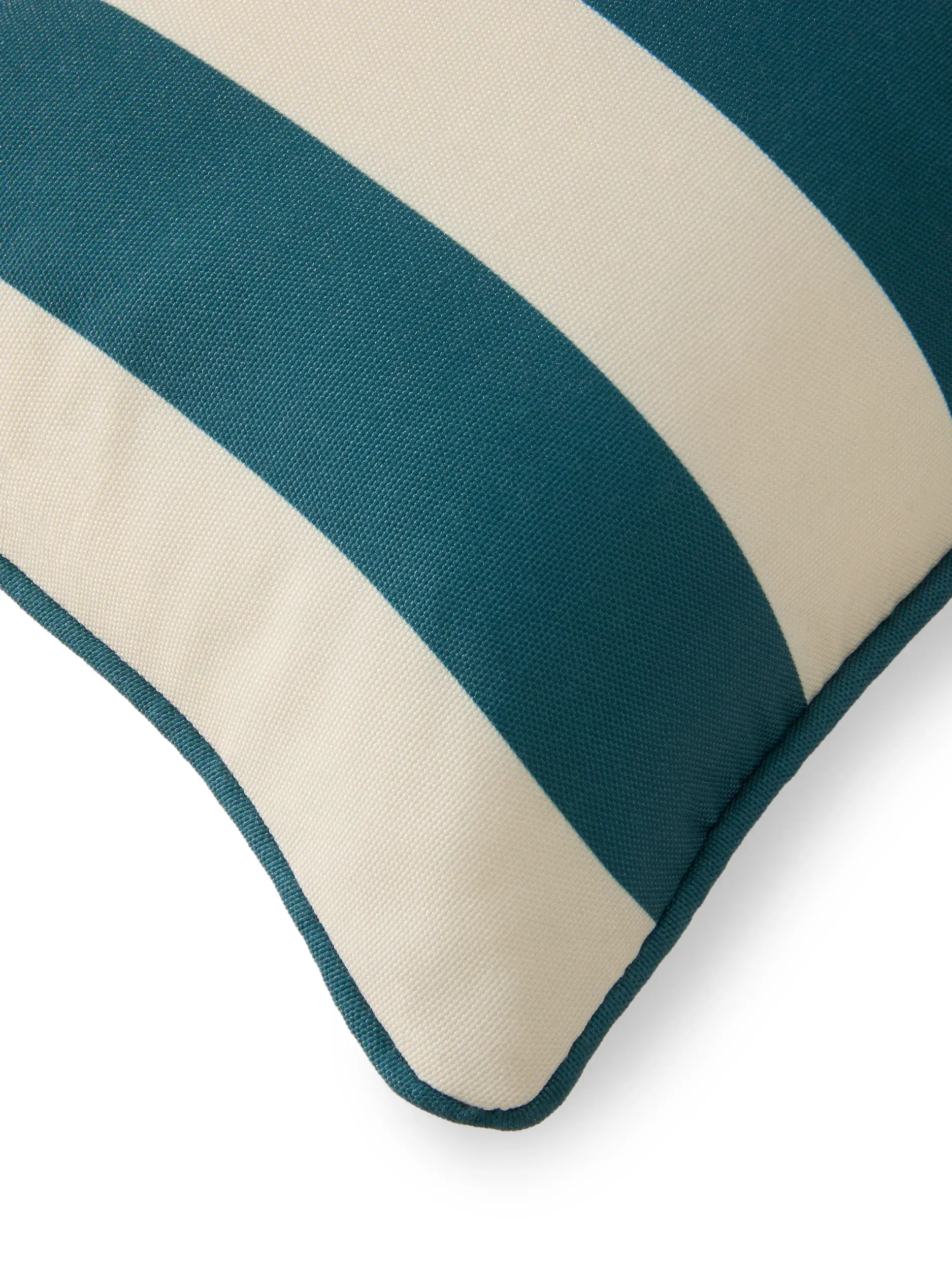 In- & Outdoor Cushion Reed Petrol by benuta Nest