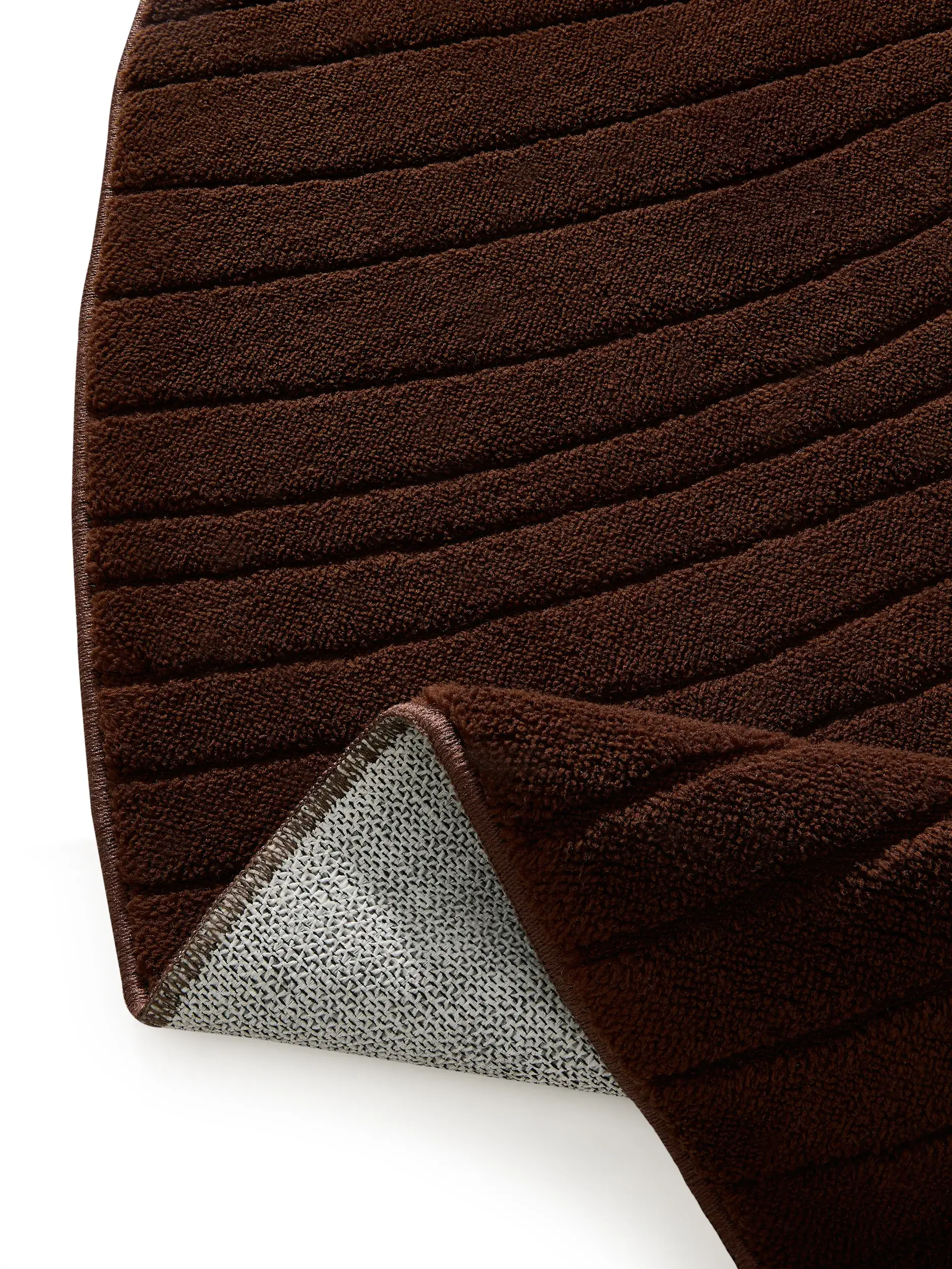 Teppich Pam aus 100% Polyester in Braun von benuta Pop