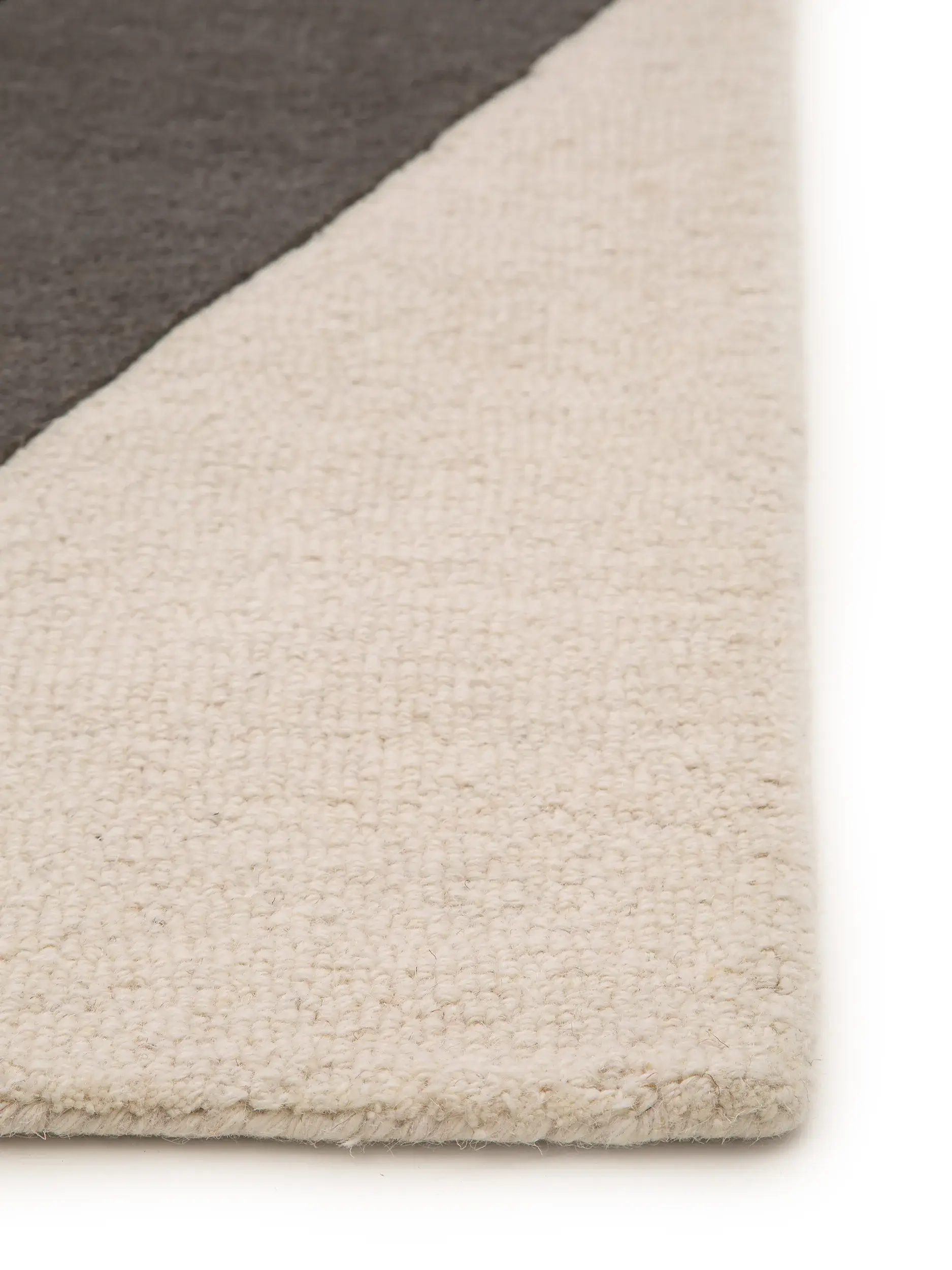 Teppich aus 100% Wolle in Multicolor mit 100% Wolle hohem Flor von benuta Pure