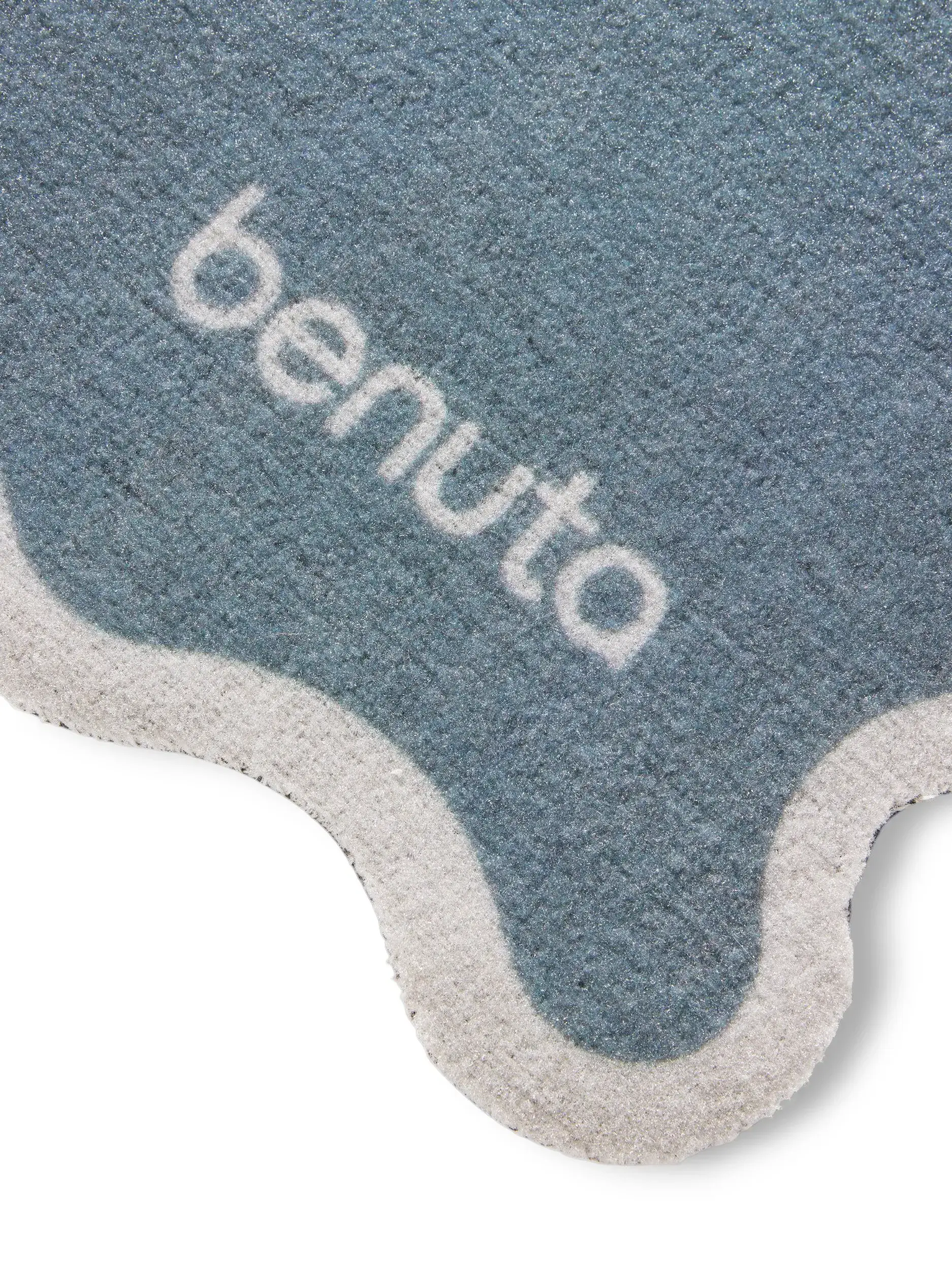 Wycieraczka Curl szary im Design Obramowanie aus 100% Poliester (PET recyklingowany) von benuta