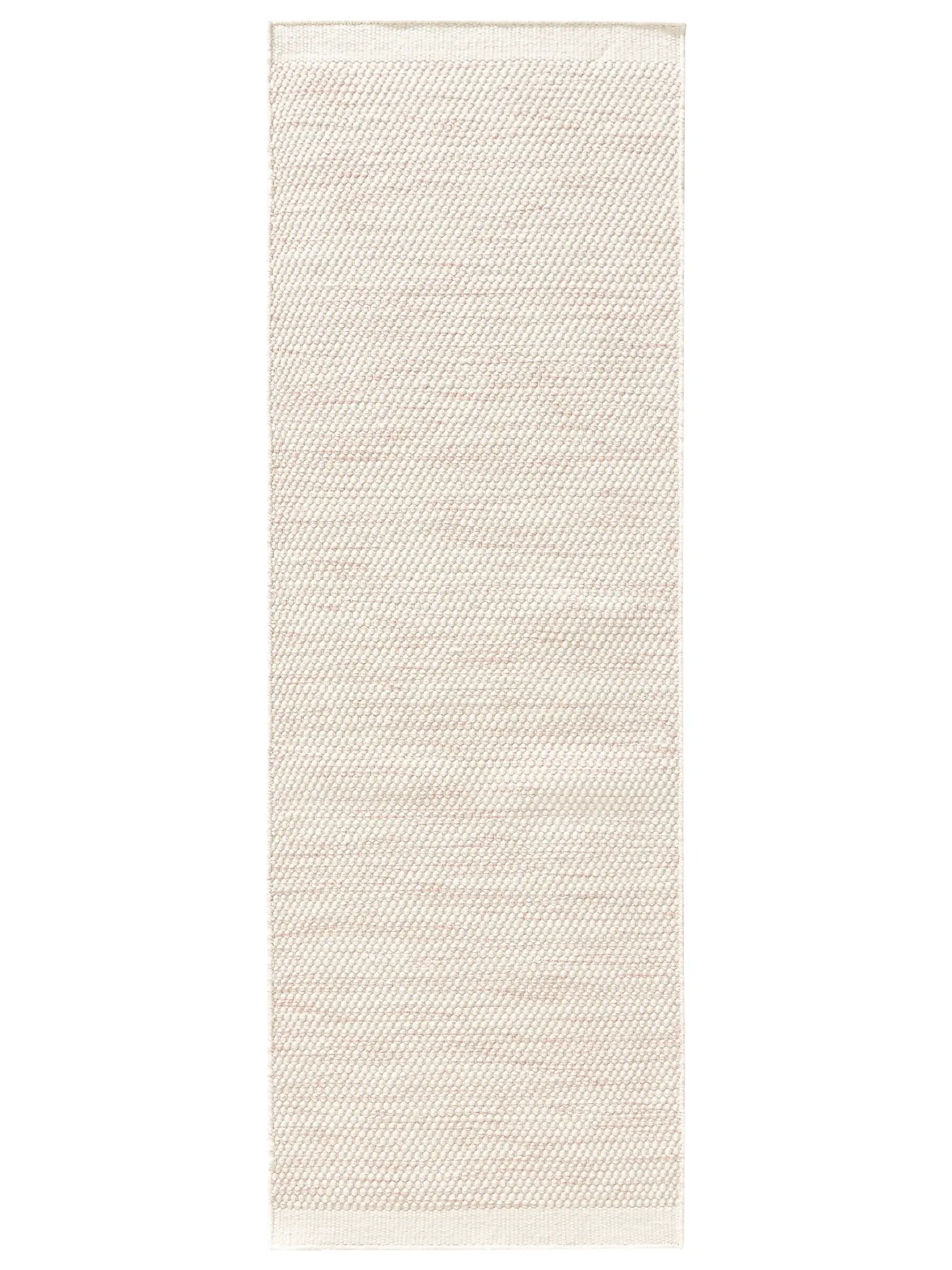 Teppich aus 100% Wolle in Rosa mit 100% Wolle hohem Flor von Lytte