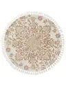 Teppich rund Elias Beige