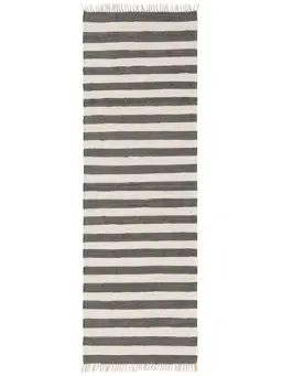 Rug made from recycled material Tom Grey/White