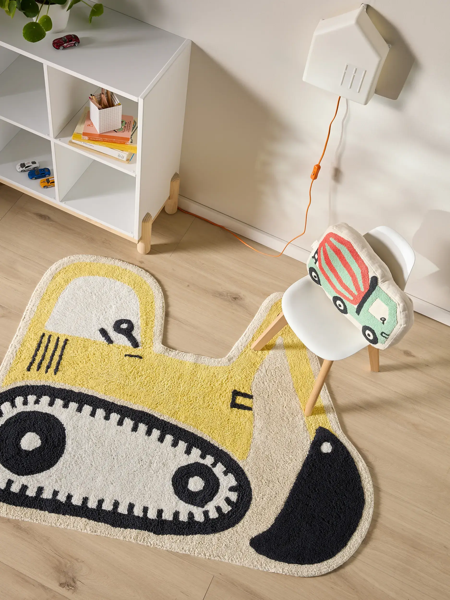 Rug Niki made of 100% Cotton (recycled) in  by Lytte