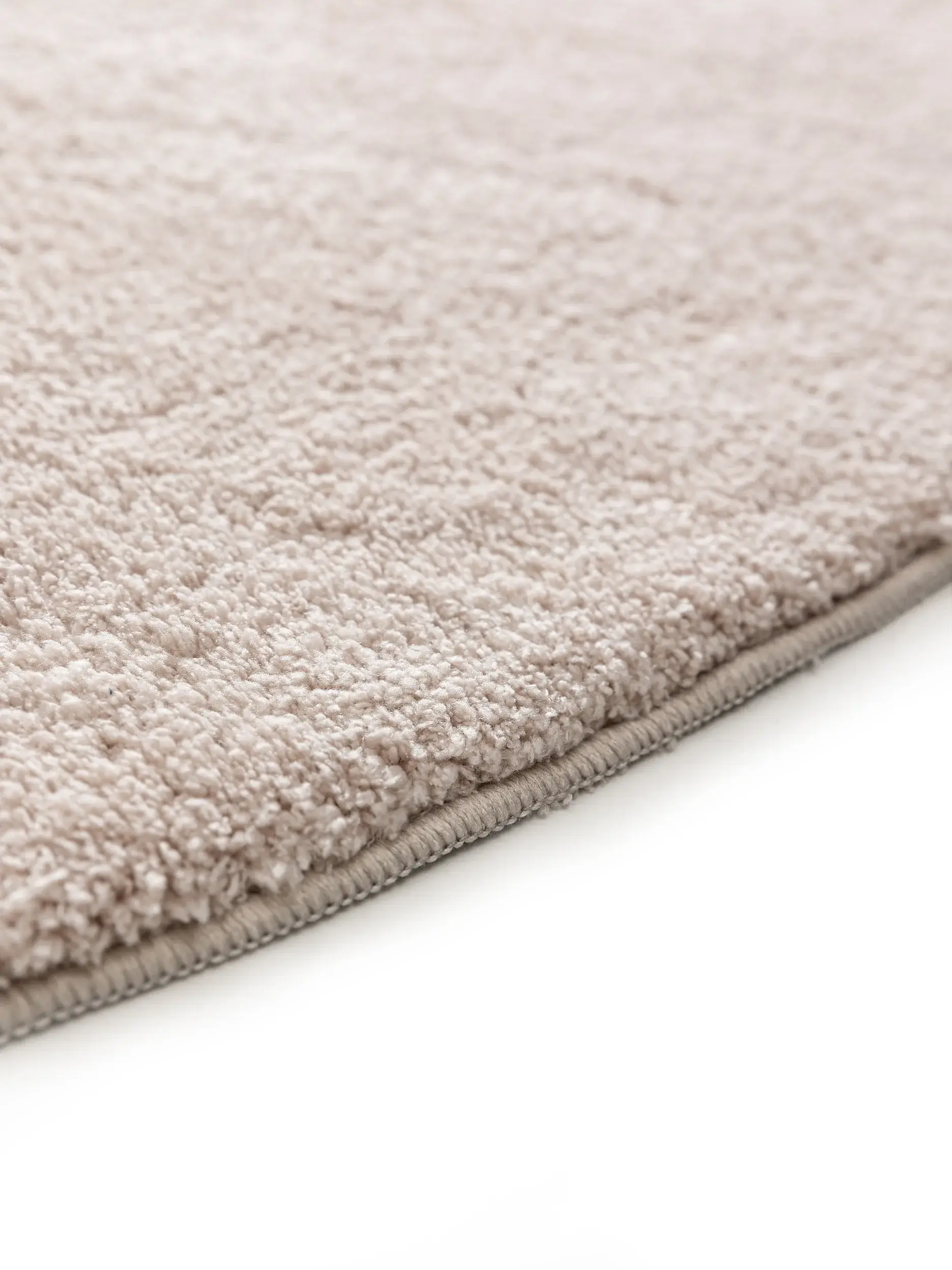Tapis en 100% Polyester en Beige avec une pile de 100% Polyester de hauteur de benuta POP