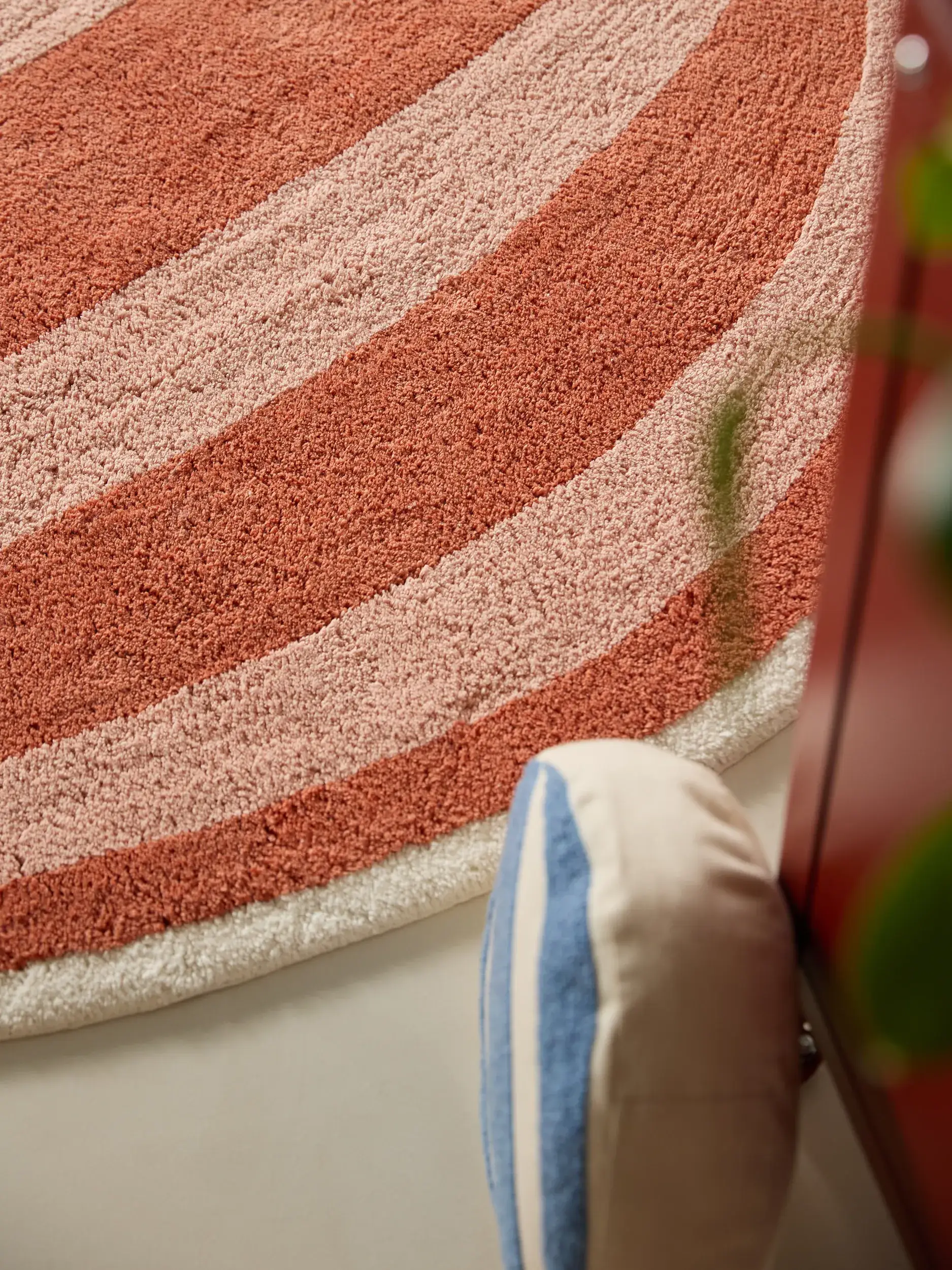 Teppich Camille aus 100% Recycelte Baumwolle in Multicolor von Lytte