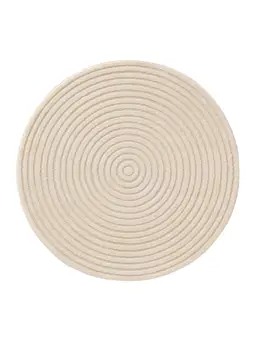 Round Rug Eve Cream