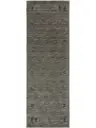 Alfombras de pasillo de lana Jamal Gris