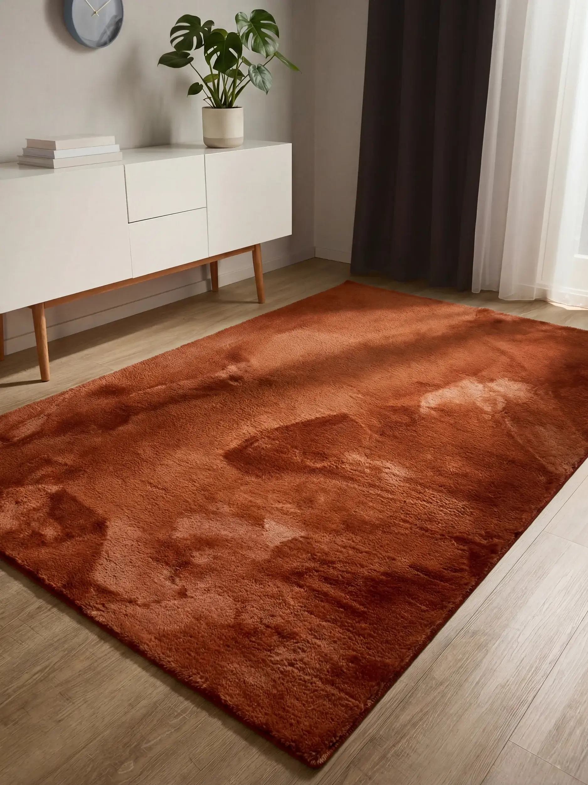 Tappeto Furry di 100% Poliestere in  di benuta Basic