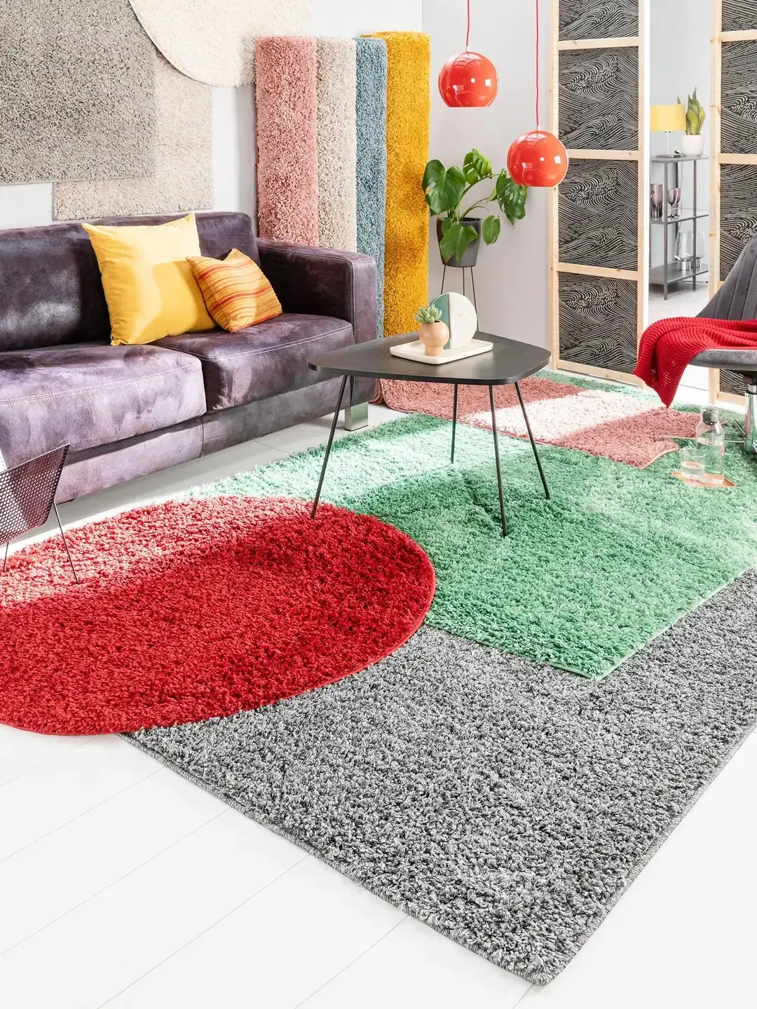 Alfombra de 100% Polipropileno en Amarillo con un pelo de {{Placeholder_Pile Height}} de altura de benuta Basic