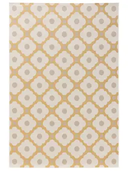 Tappeto per interno ed esterno Vega Beige/Giallo
