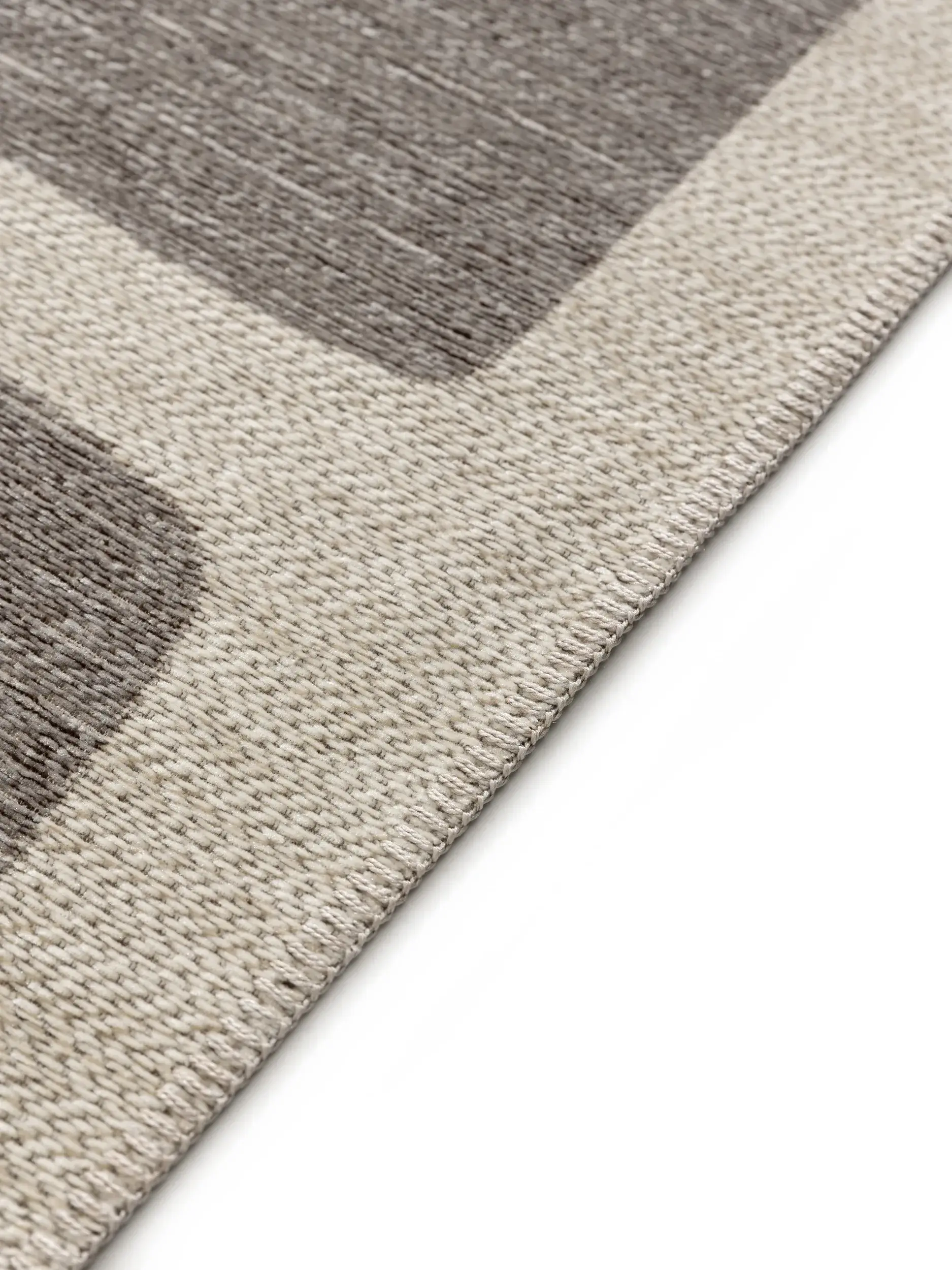 Teppich aus 100% Polyester (recyceltes PET) in Multicolor mit 100% Polyester (recyceltes PET) hohem Flor von benuta Nest