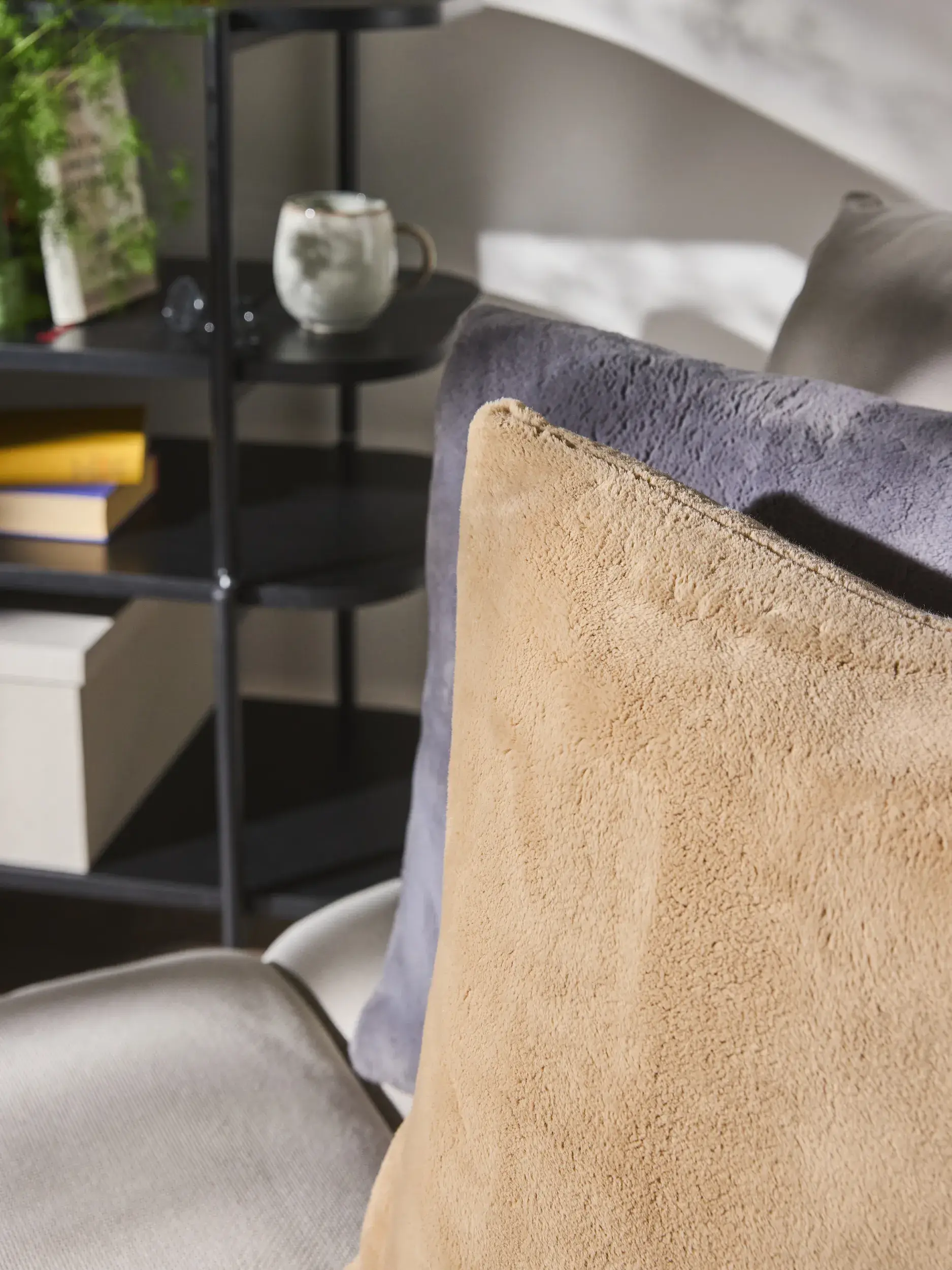Coussin Cosi Beige de benuta