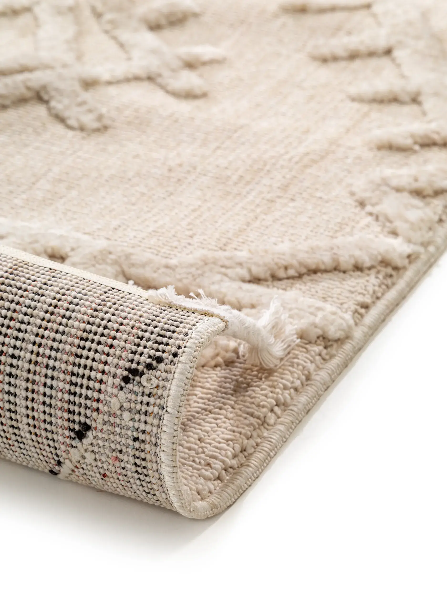 Alfombra de 100% Poliéster en Beige con un pelo de {{Placeholder_Pile Height}} de altura de benuta POP