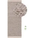 Teppich aus recyceltem Material Kiah Cream/Taupe