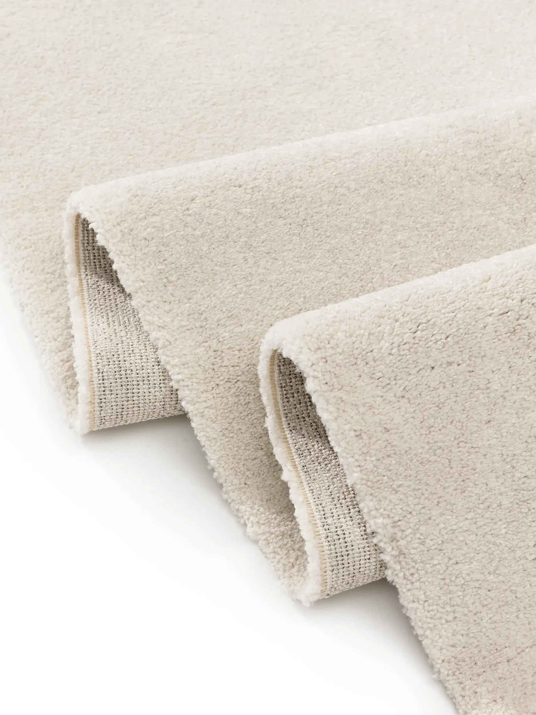 Tapete de 100% Polypropylen em Beige com pelo de 100% Polypropylen de altura da benuta Nest