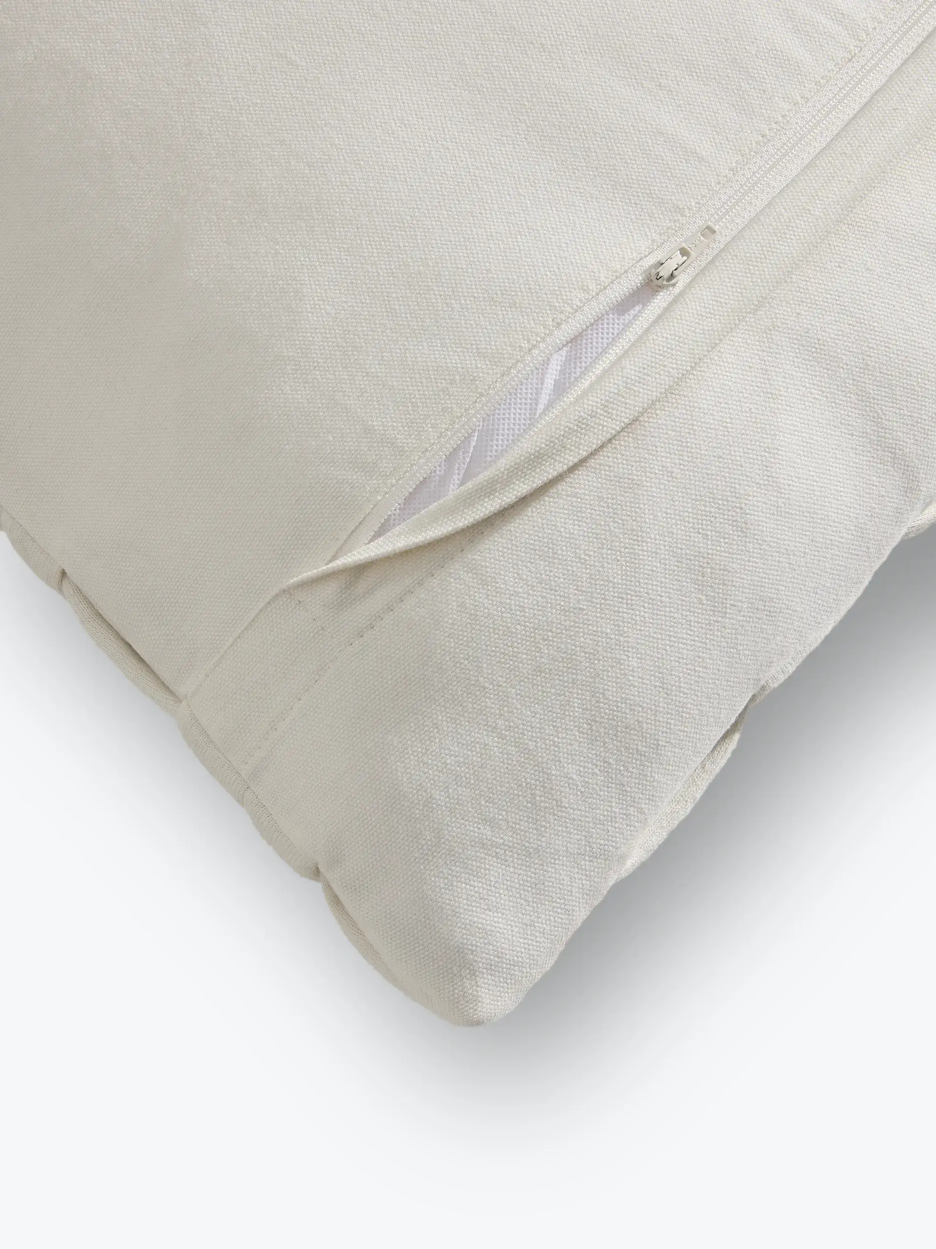 Kussen Veve Beige van benuta Pure