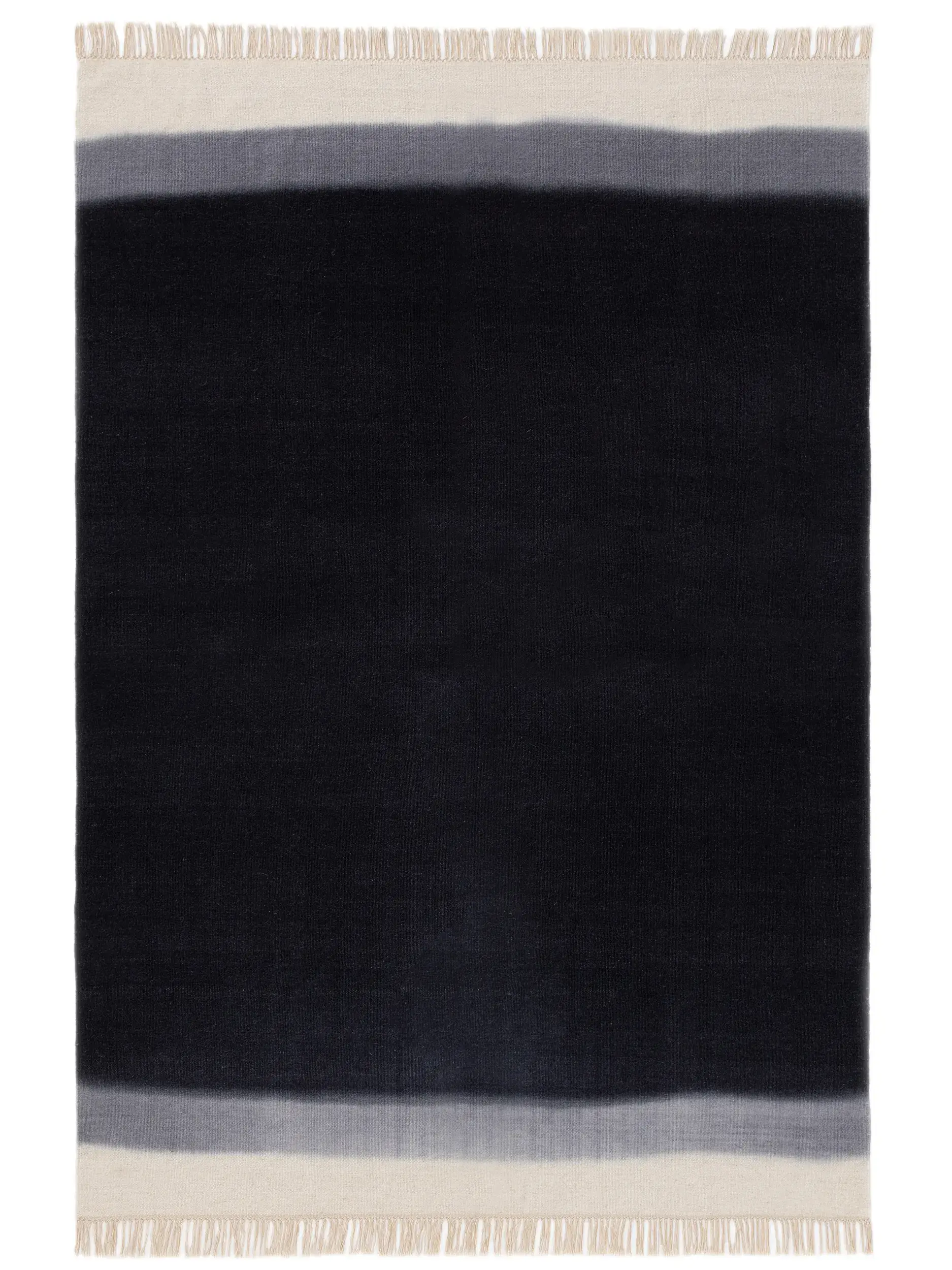 Wollteppich Tofino Blau/Grau von 