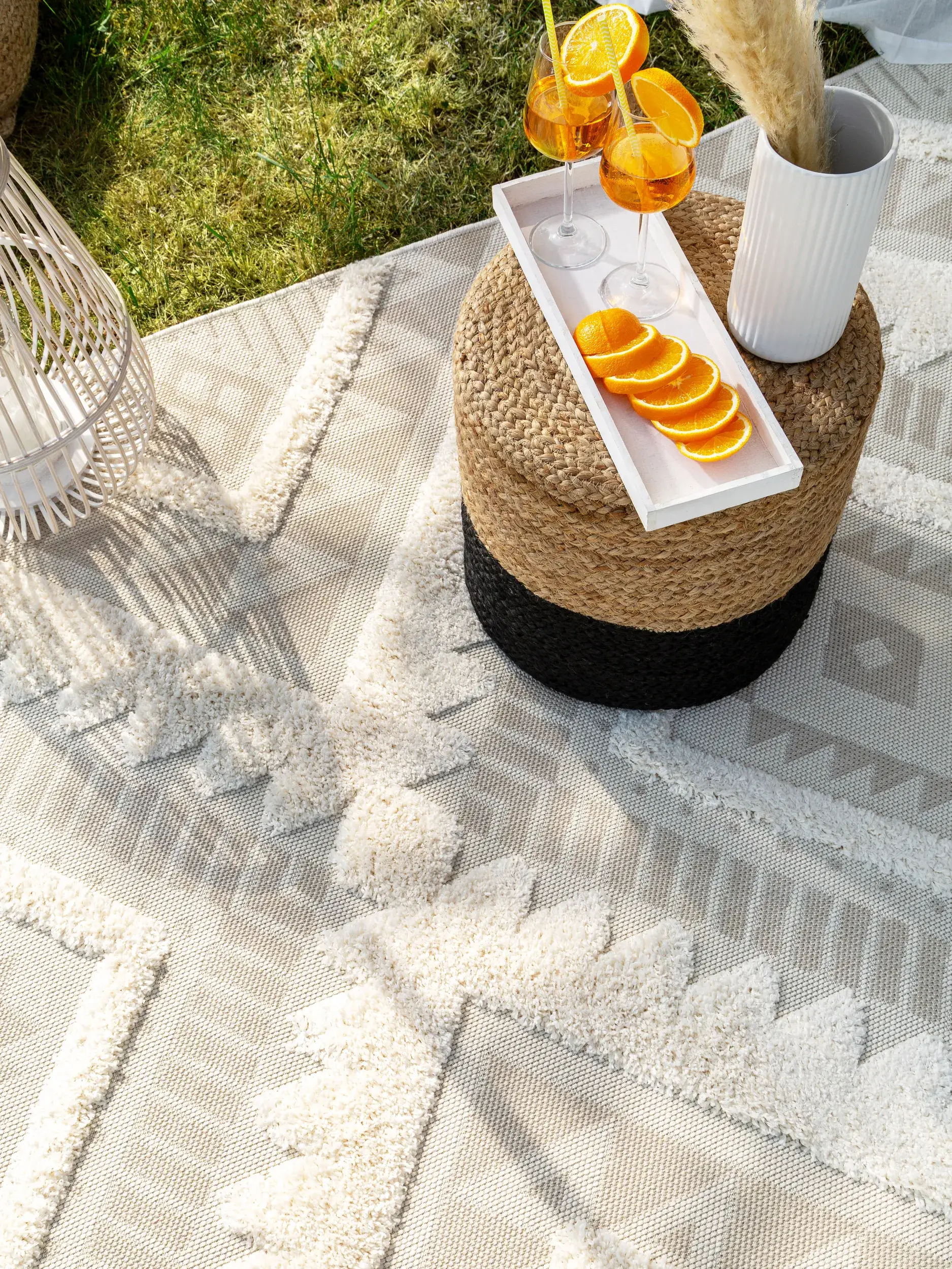 Tapis Carlo en 100% Polypropylène en Beige de benuta POP