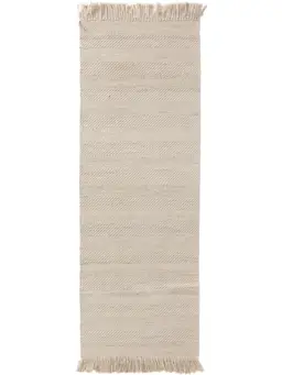 Wollteppich Läufer Lars Cream