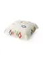 Handgefertigter Woll-Pouf Malika Multicolor